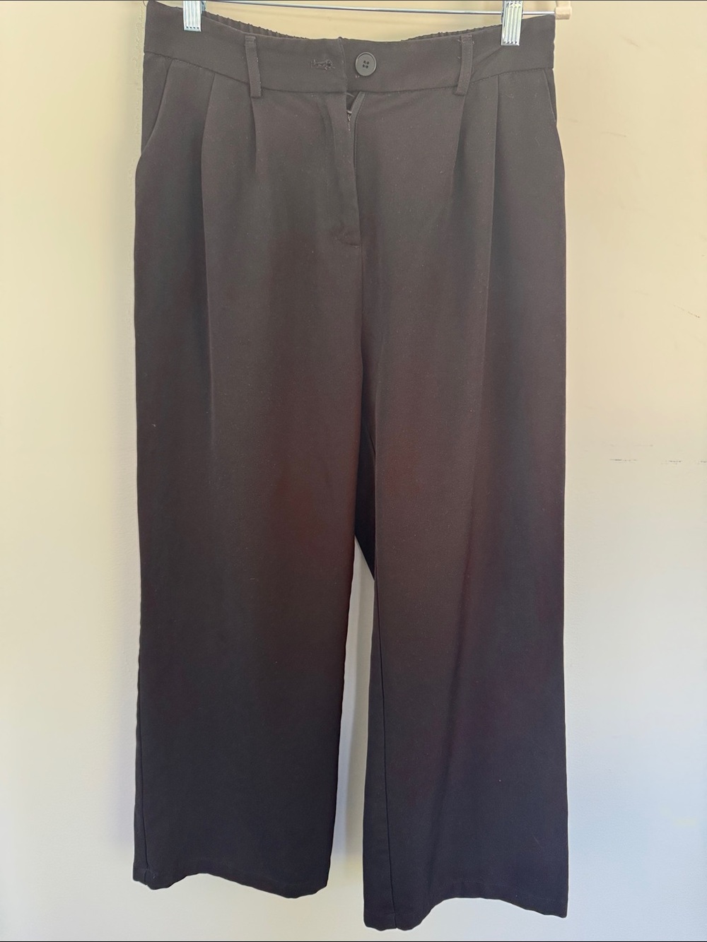 Women’s Black Pleated Dress Pants